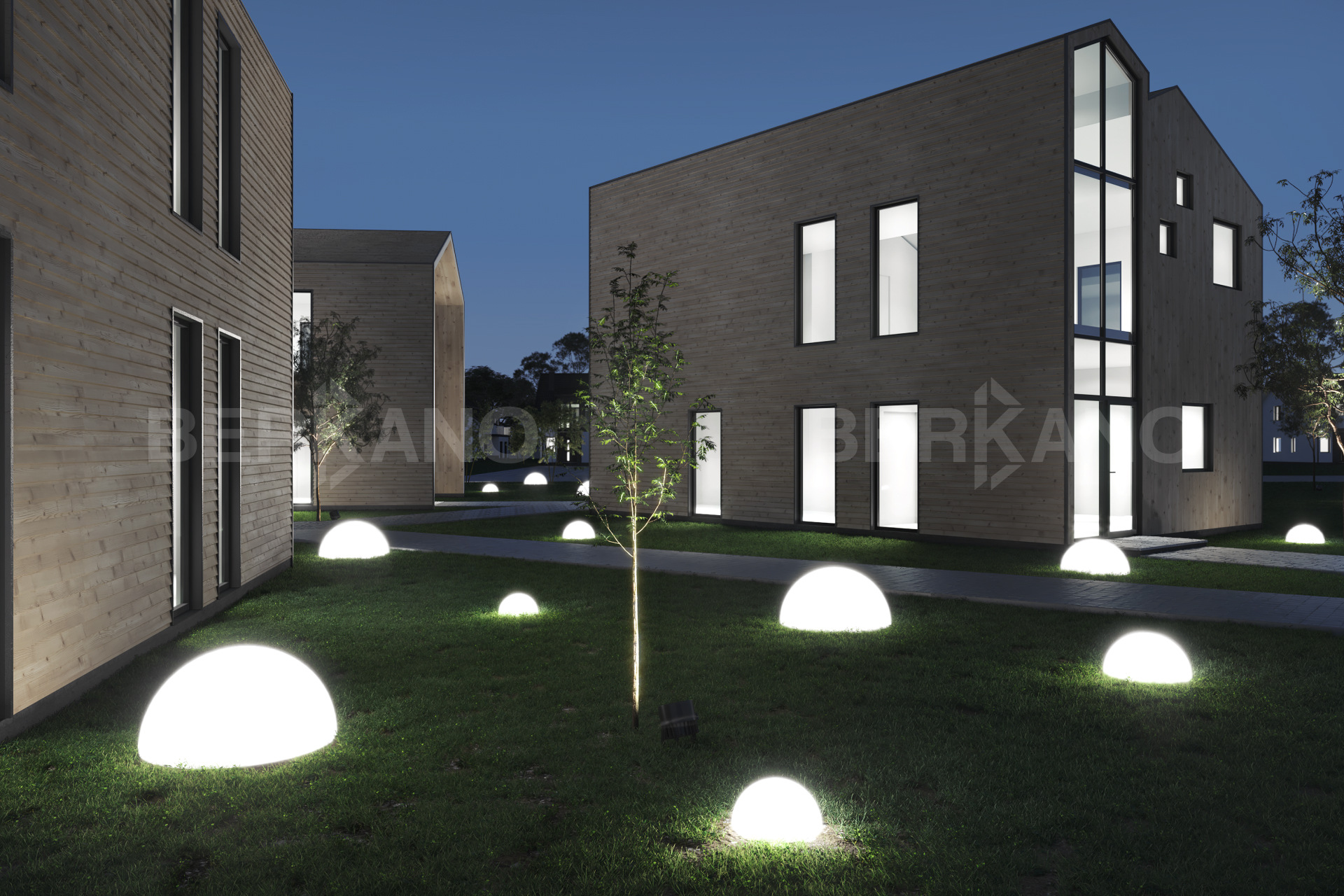 Светящийся led Светильник ландшафтный Emisfero 70 Snow White Light - фото 0