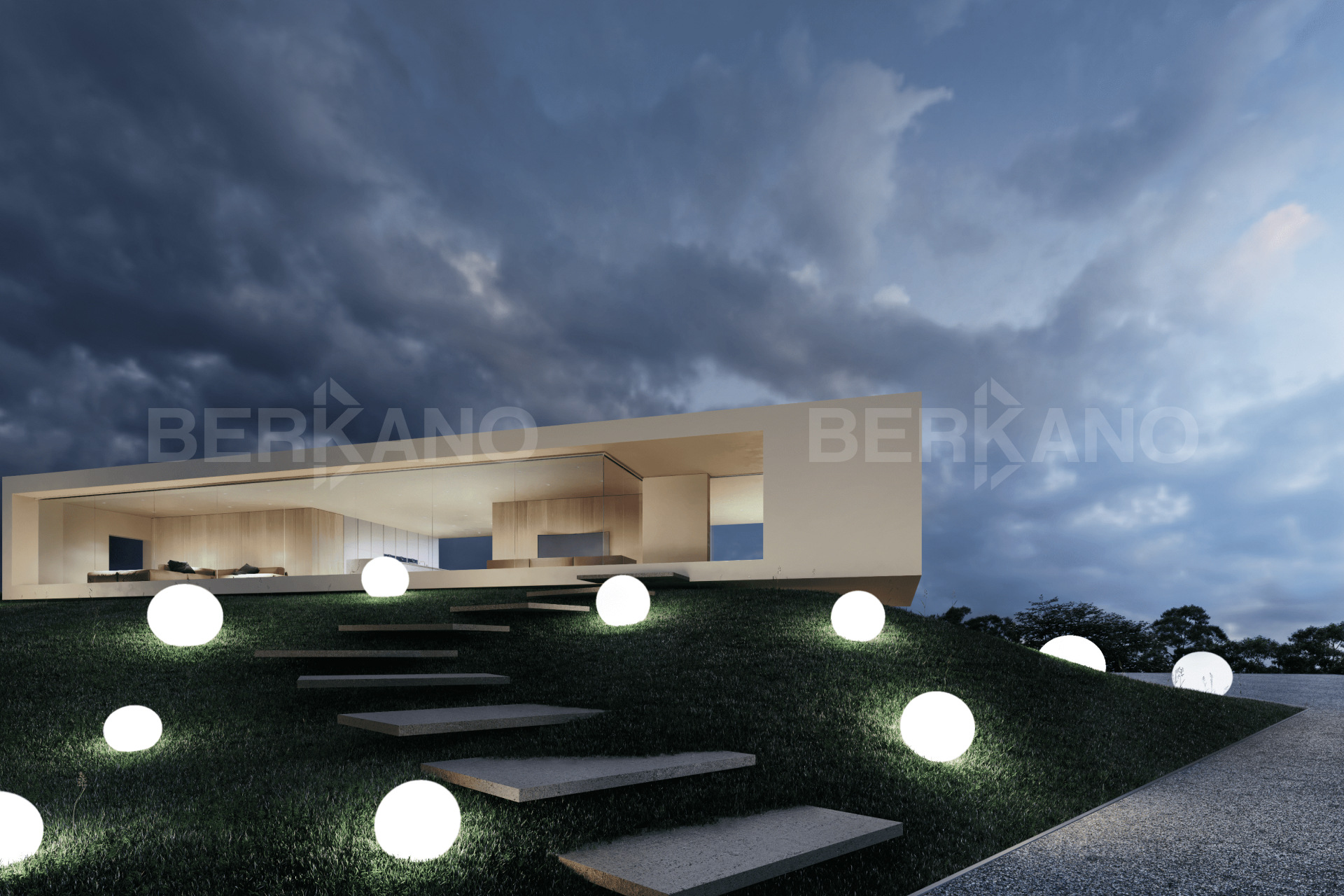 Светящийся led Шар Orby 50 Snow White Light - фото 1