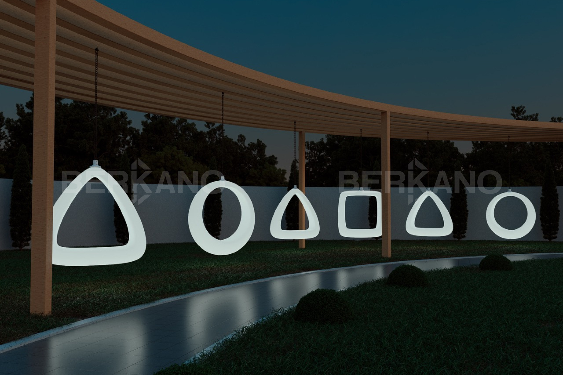 Светящийся led Арт-объект Moon Square Snow White - фото 7