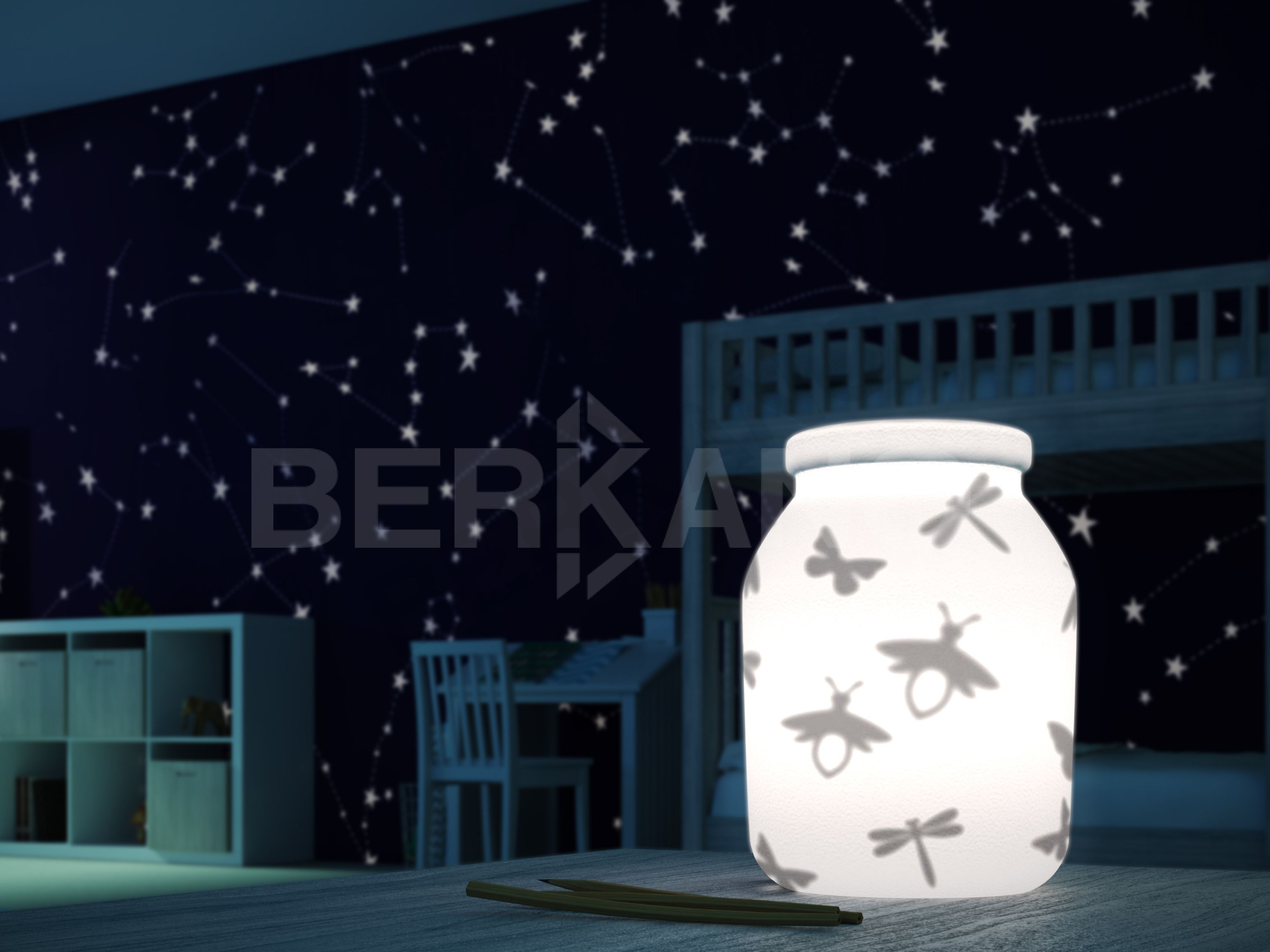 Светильник Fireflies с RGB подсветкой - фото 3