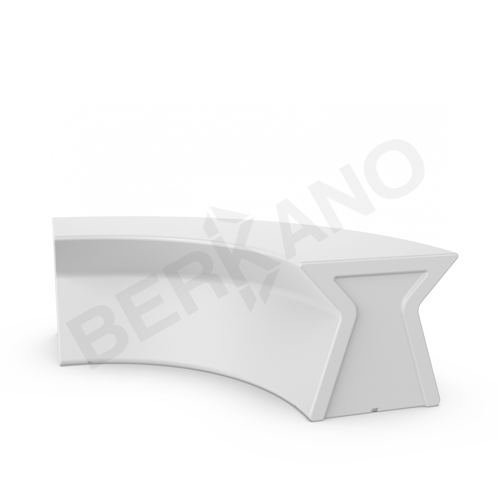 Скамейка X-seat Arc белого цвета
