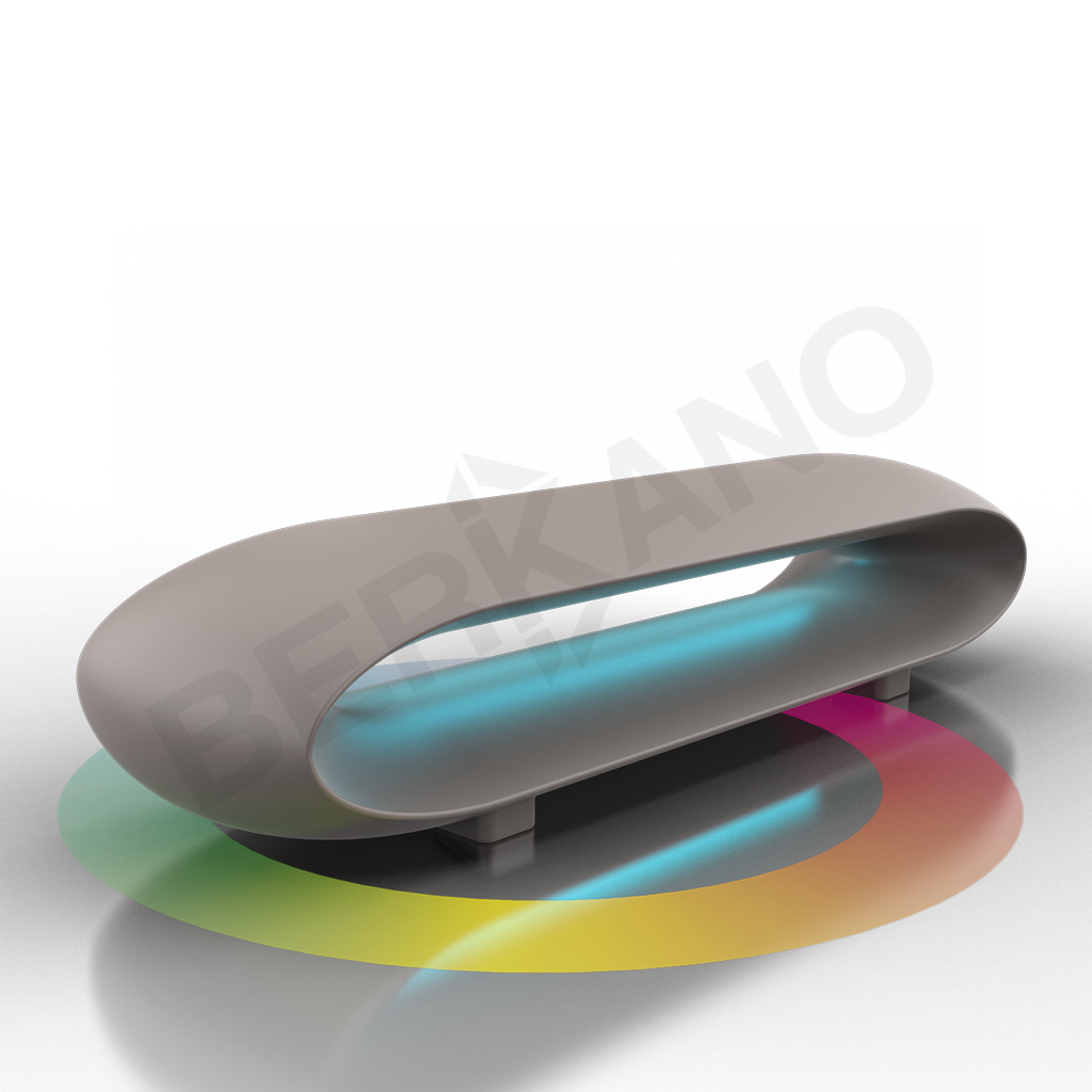 Скамейка Hoop кофейного цвета RGB - фото 1