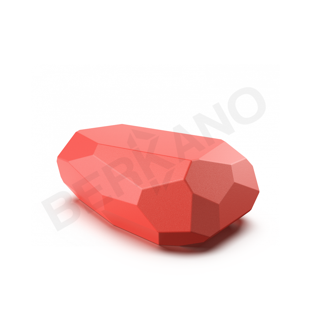 Светильник Polysquare 85 красного цвета - фото 1