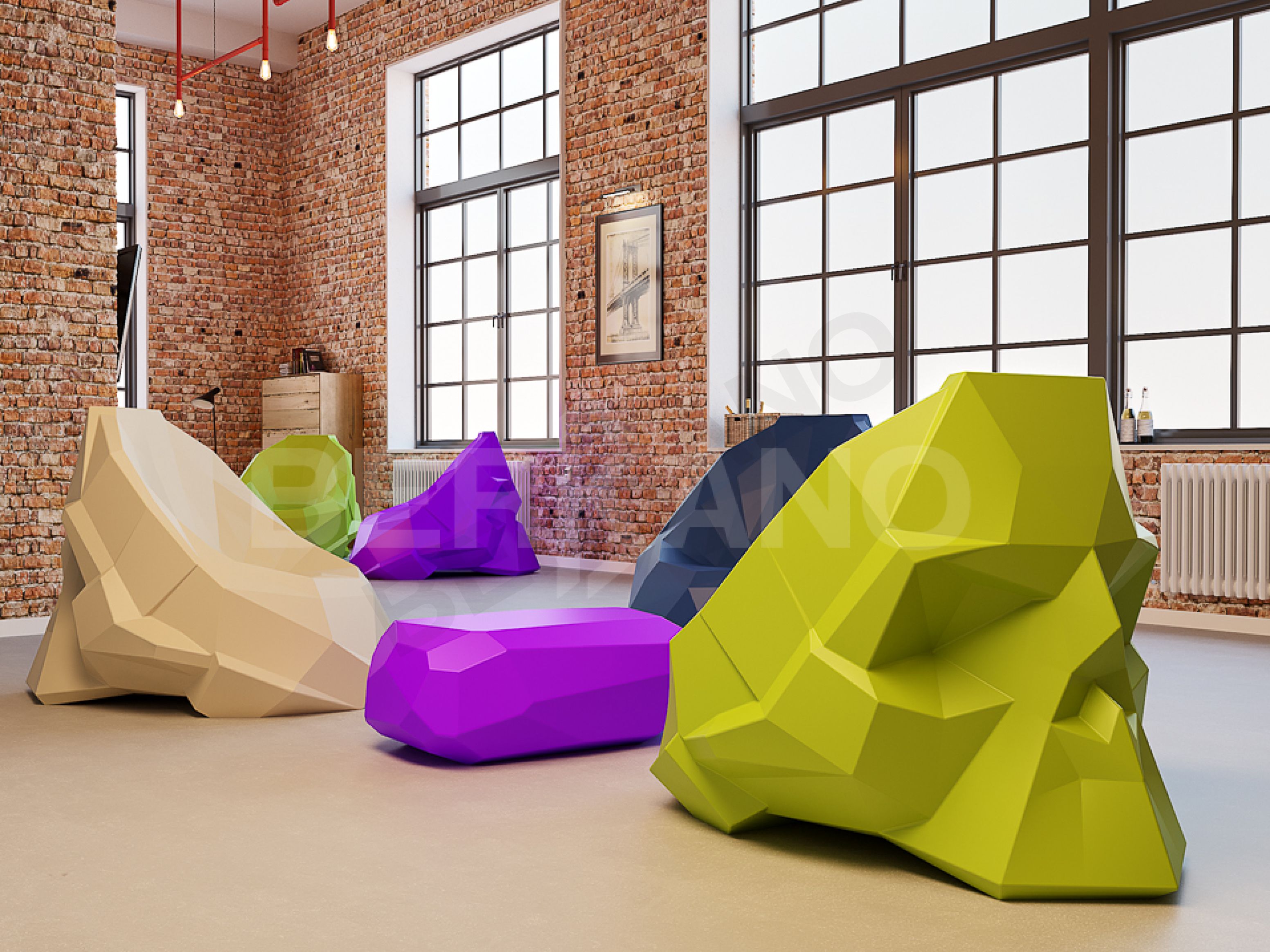 Светящееся кресло Skull белого цвета RGB - фото 2