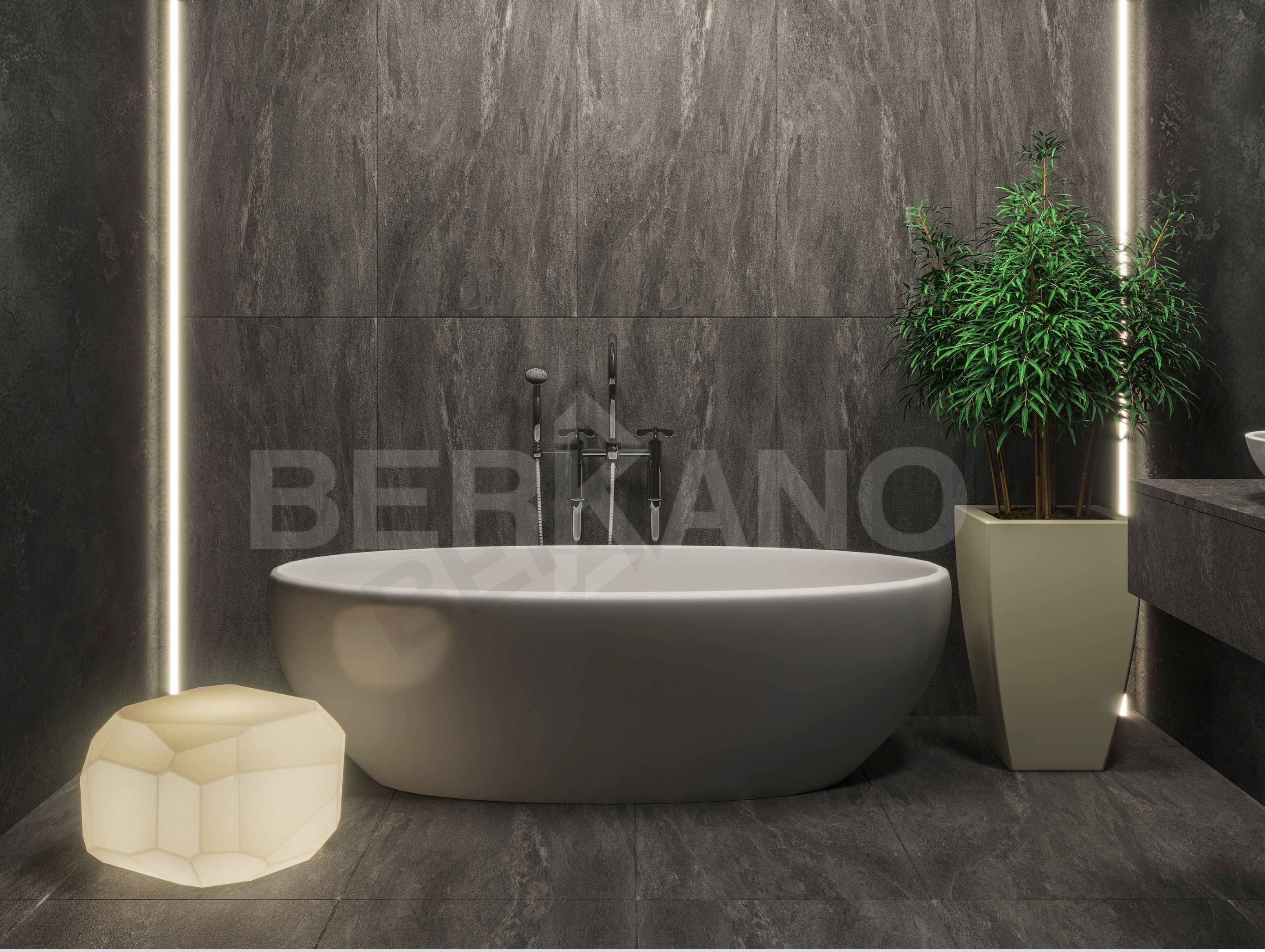 Светильник Polysquare 55 белого цвета  - фото 4