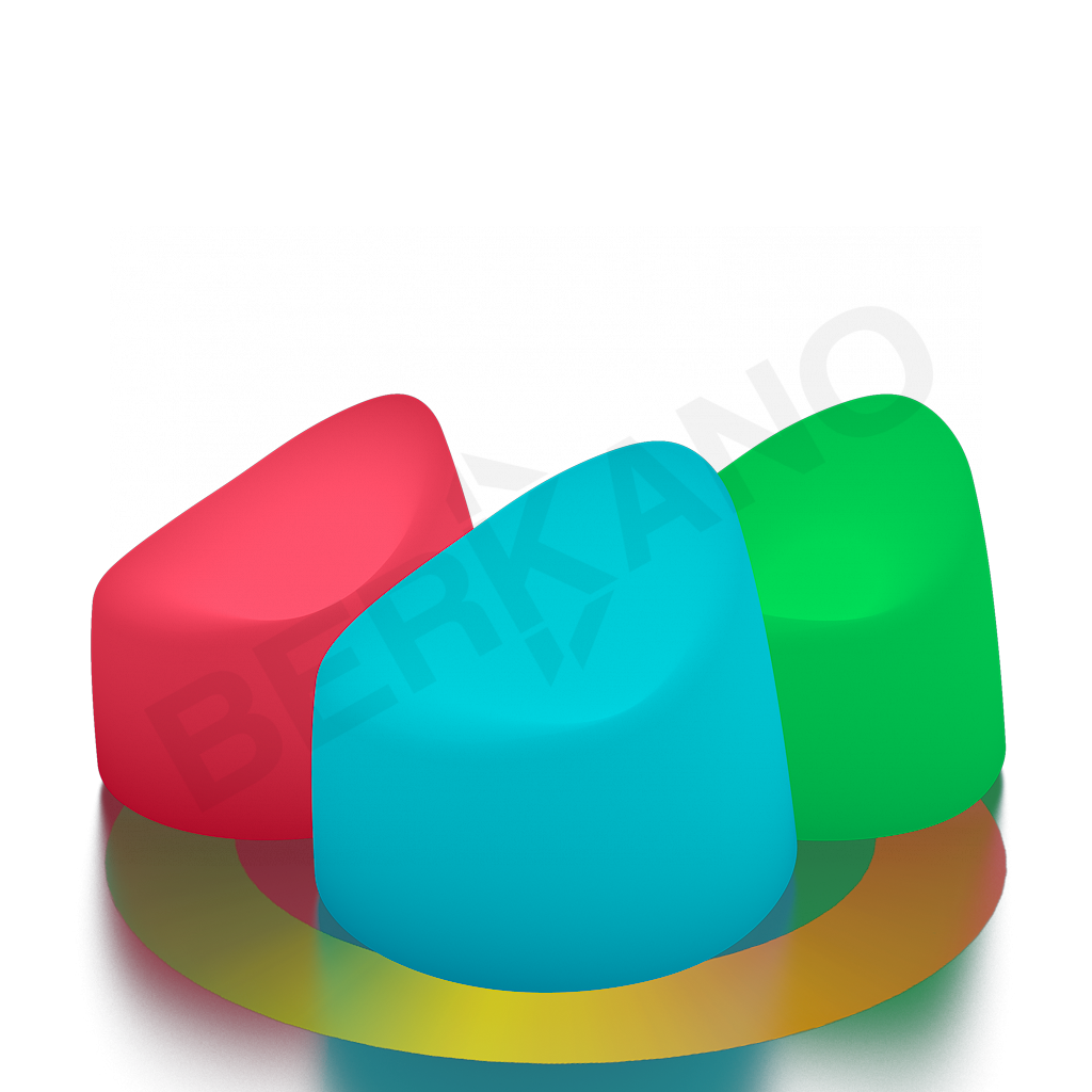 Светящееся кресло Smoov белого цвета RGB ACC - фото 1