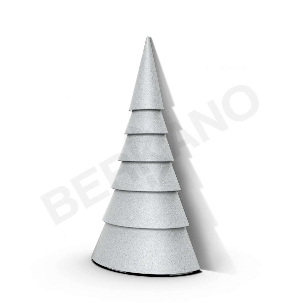 Полуёлка Eiswald Wall белого цвета Granite - фото 1