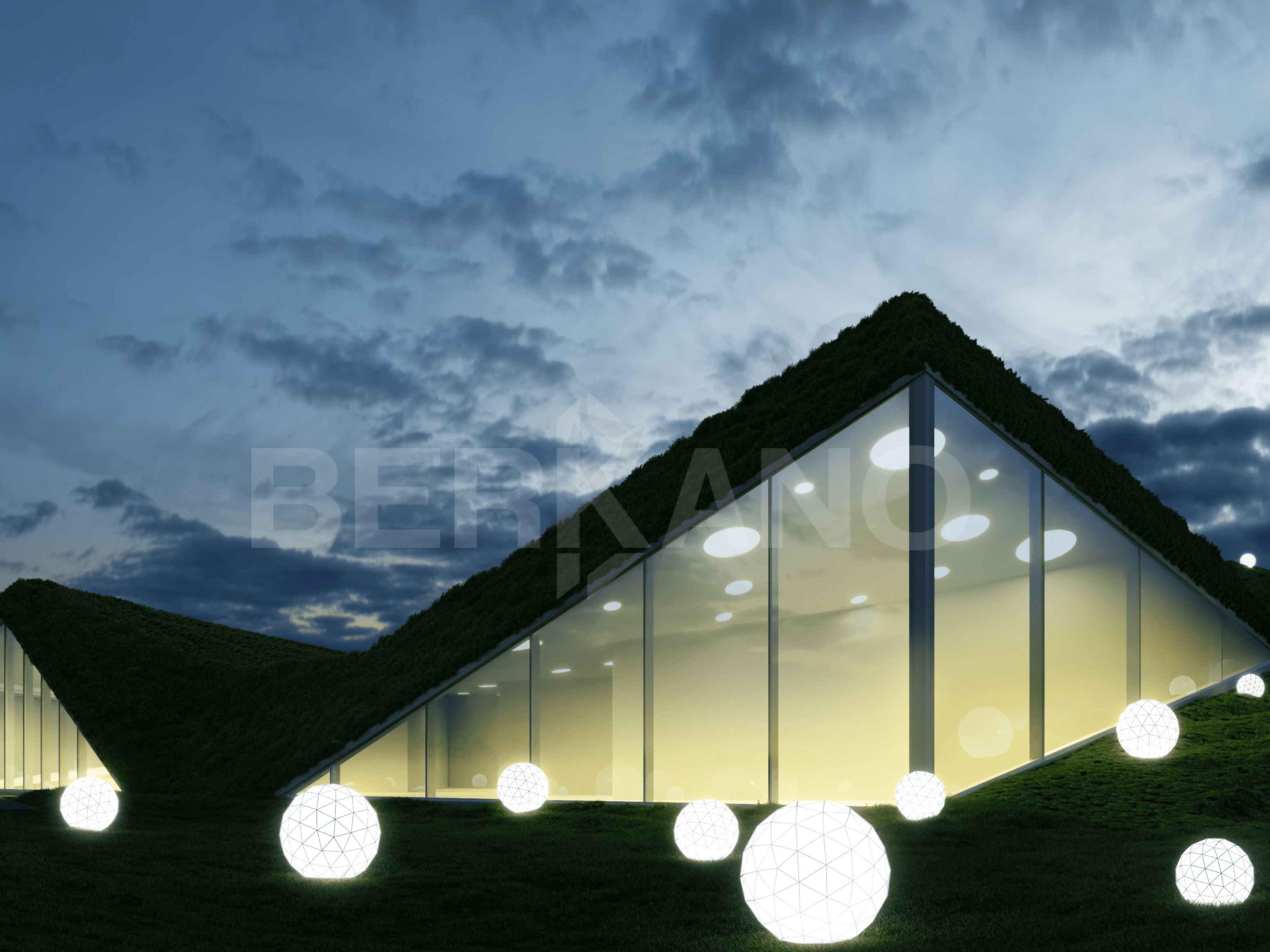 Шар Asteri 40 белого цвета RGB - фото 2