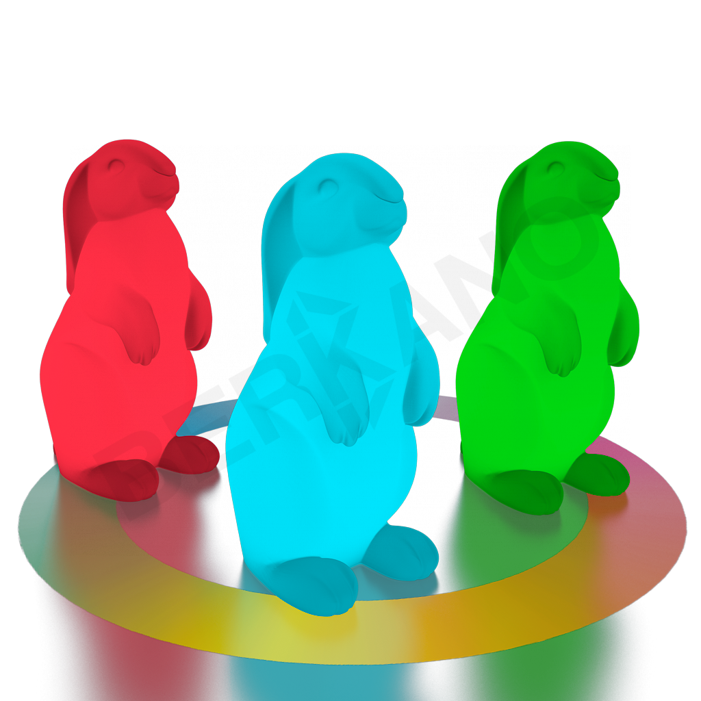 Светильник Eddie белого цвета RGB - фото 1