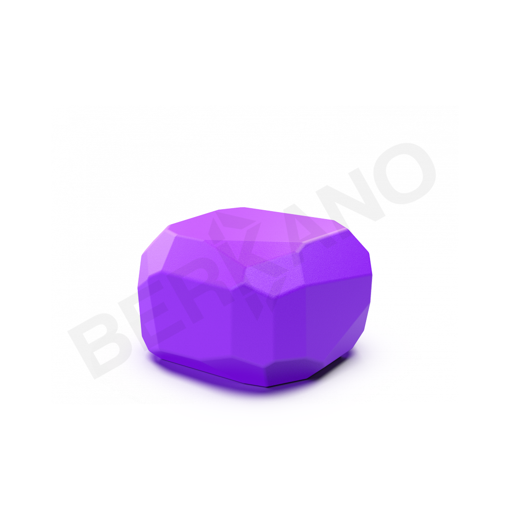 Светильник Polysquare 55 сиреневого цвета - фото 1