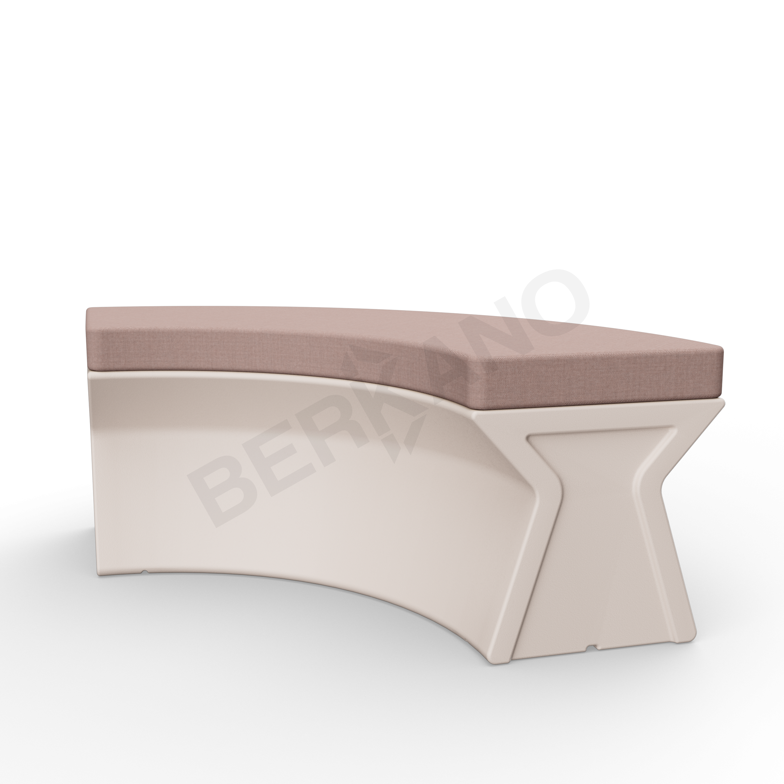 Скамейка X-seat Arc кофейного цвета / аксессуар кофейного цвета - фото 1