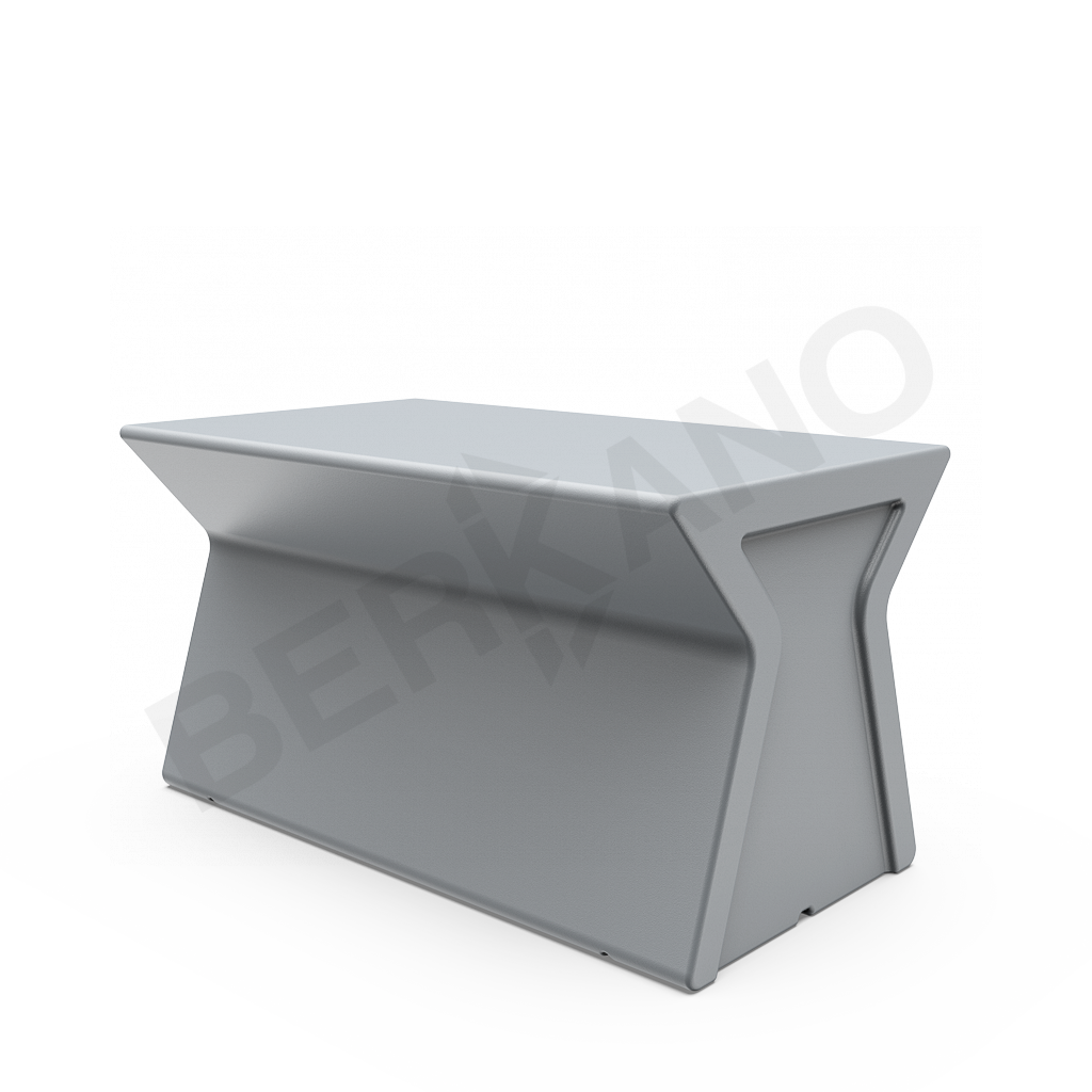 Скамейка X-seat Line серого цвета - фото 1