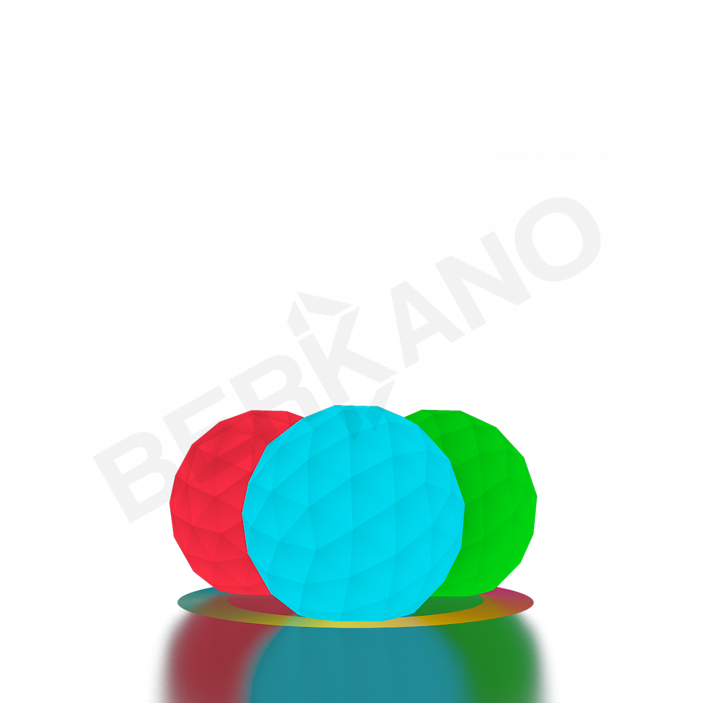 Шар Asteri 40 белого цвета RGB - фото 1