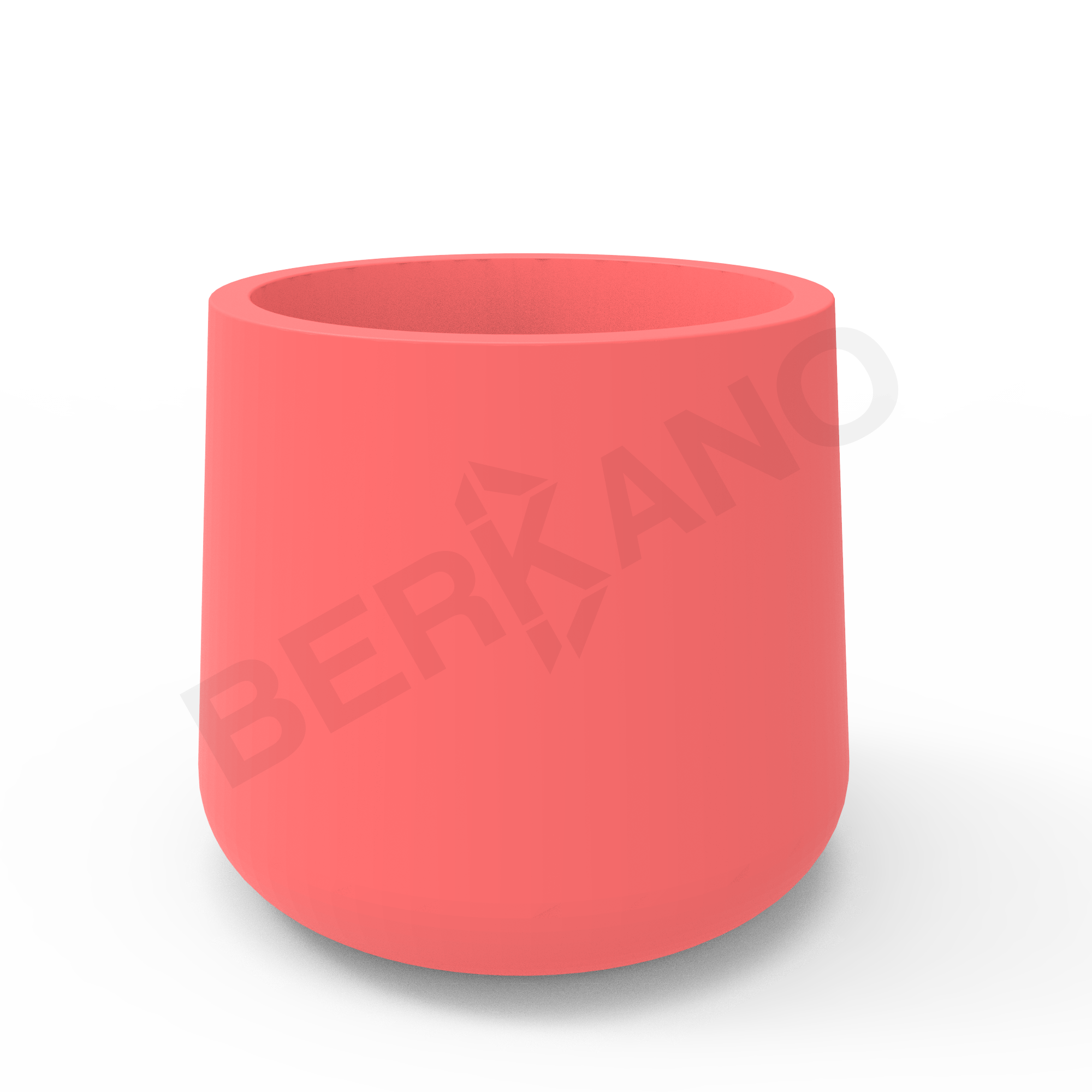 Кашпо Grace planter 110 красного цвета - фото 1