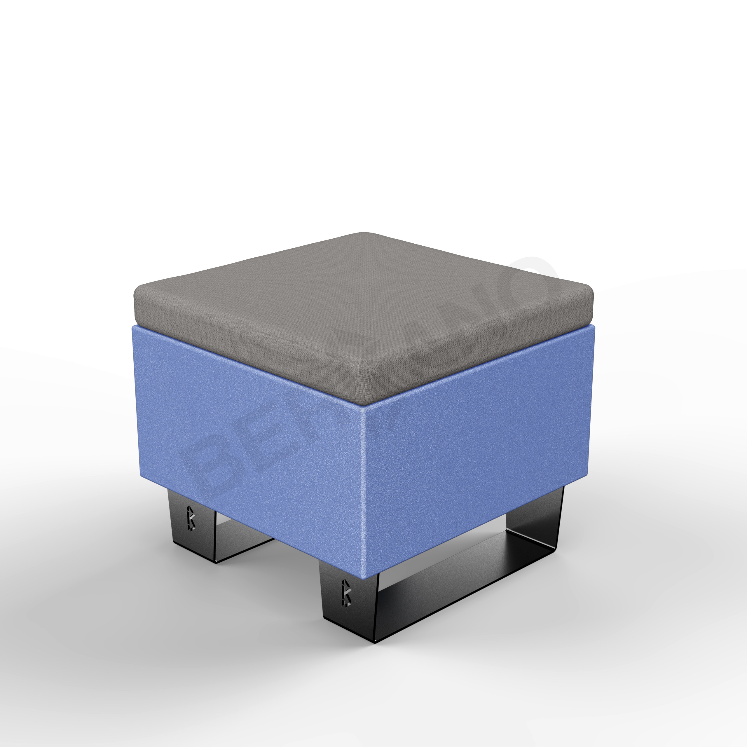 Скамейка Brick 60 Wave Blue / Graphite - фото 1