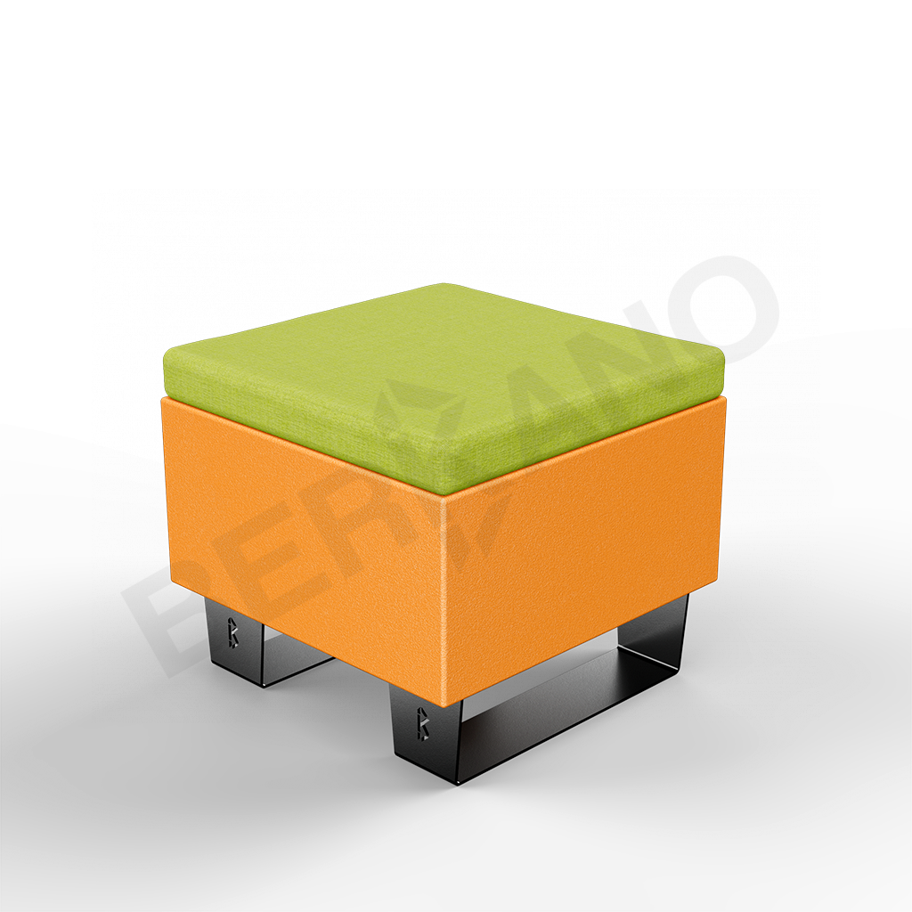 Скамейка Brick 60 Orange / Green - фото 1