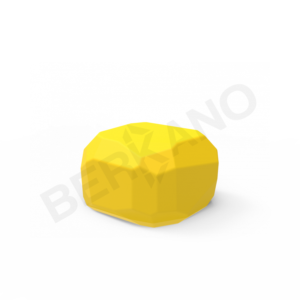 Светильник Polysquare 55 желтого цвета - фото 1