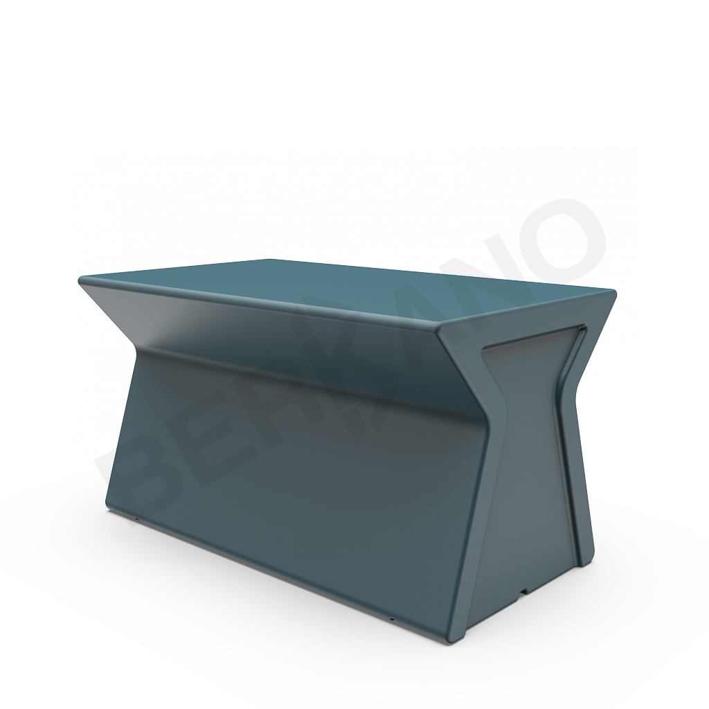 Скамейка X-seat Line бирюзового цвета - фото 1