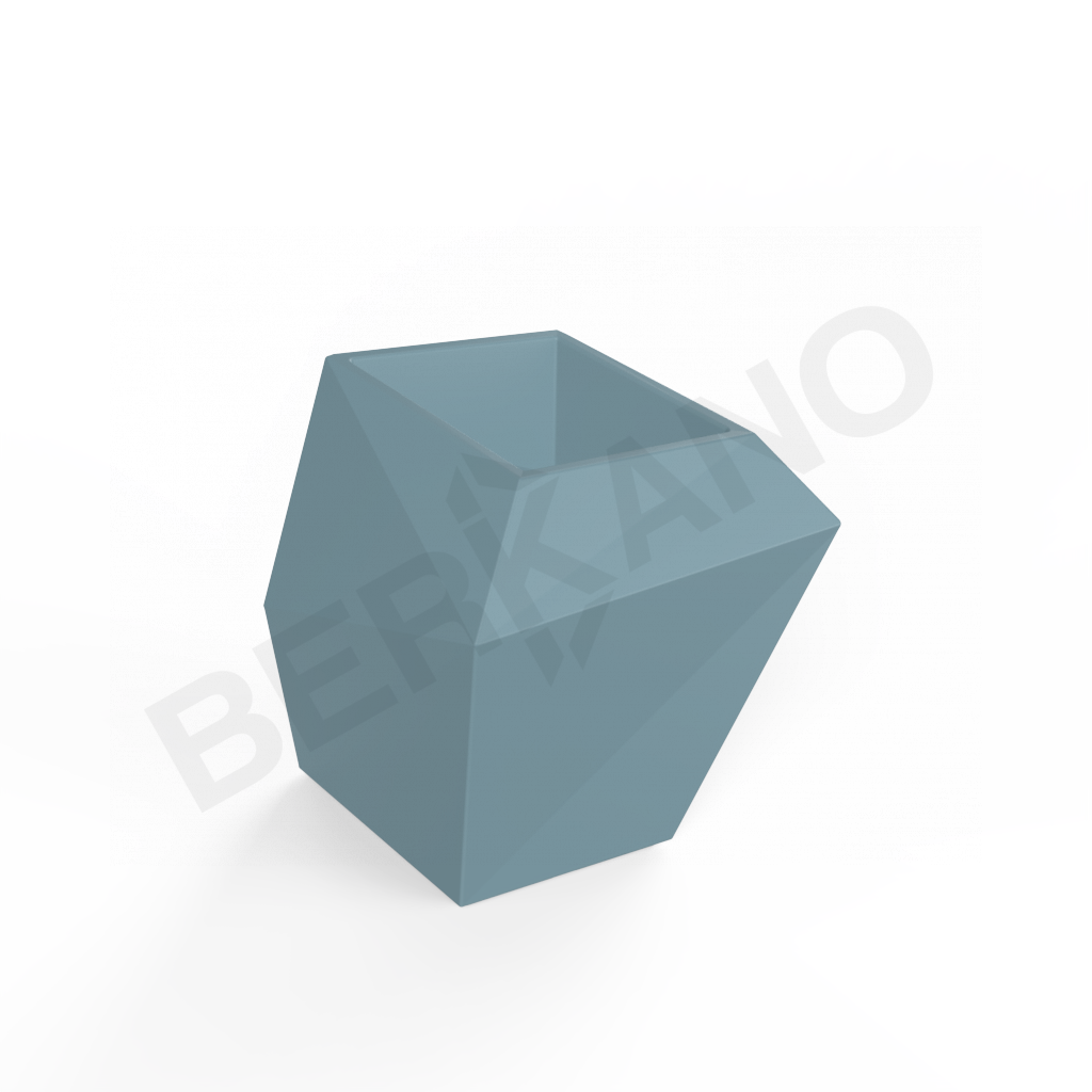 Кашпо Quaro M бирюзового цвета - фото 1