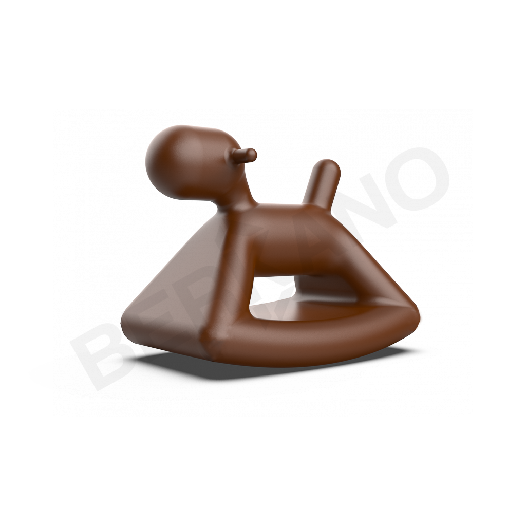 Собака-качалка Skippy 40 коричневого цвета - фото 1