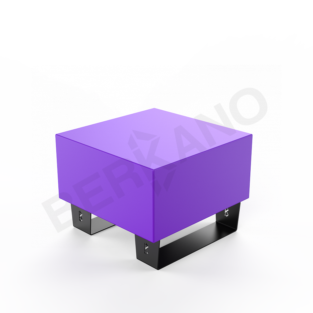 Скамейка Brick 60 сиреневого цвета - фото 1