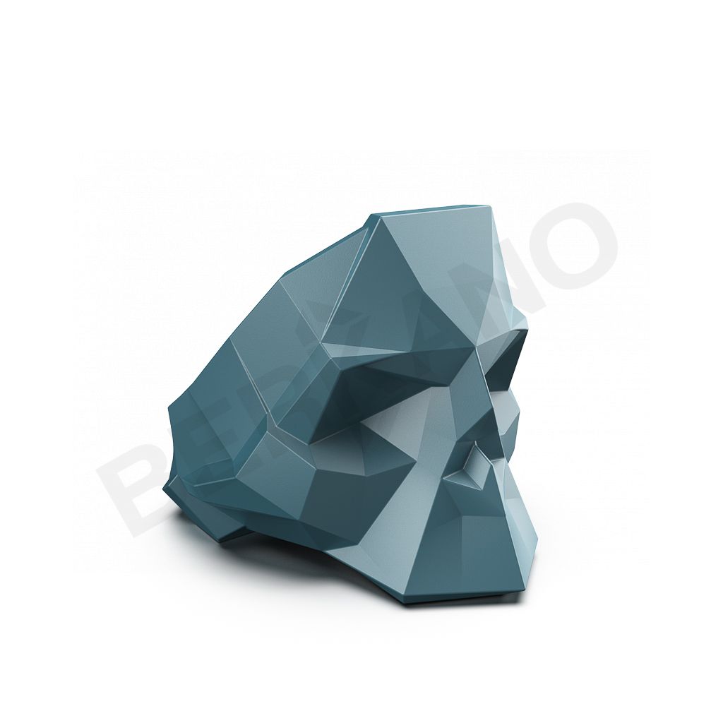 Кресло Skull бирюзового цвета - фото 1