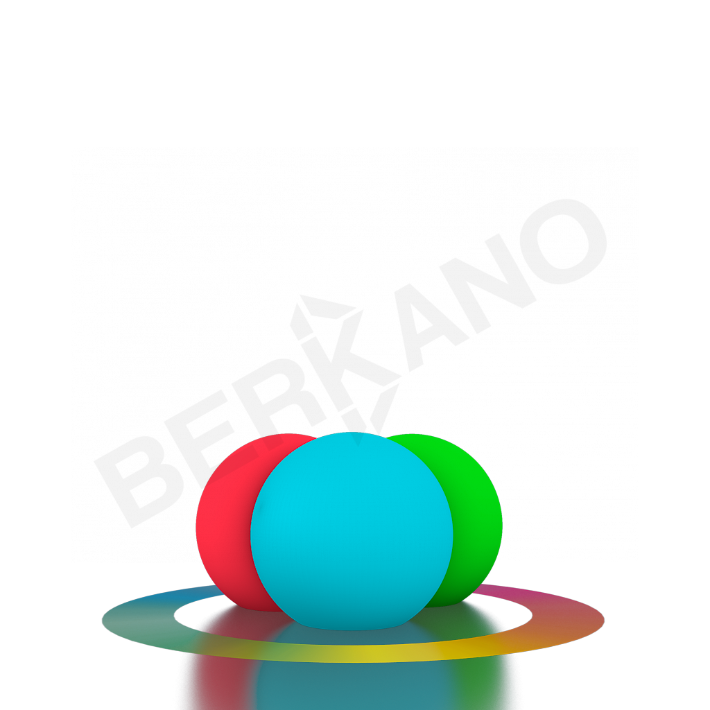 Шар Orby 30 белого цвета RGB - фото 1