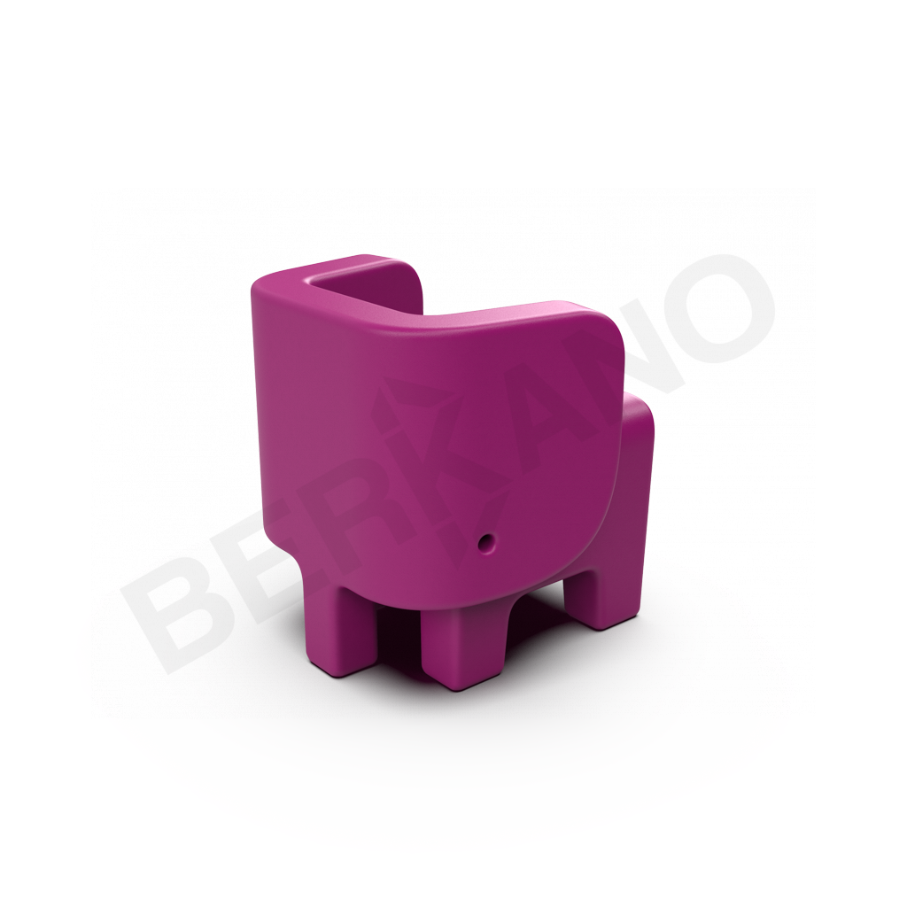 Детский стул Elephant фиолетового цвета - фото 1