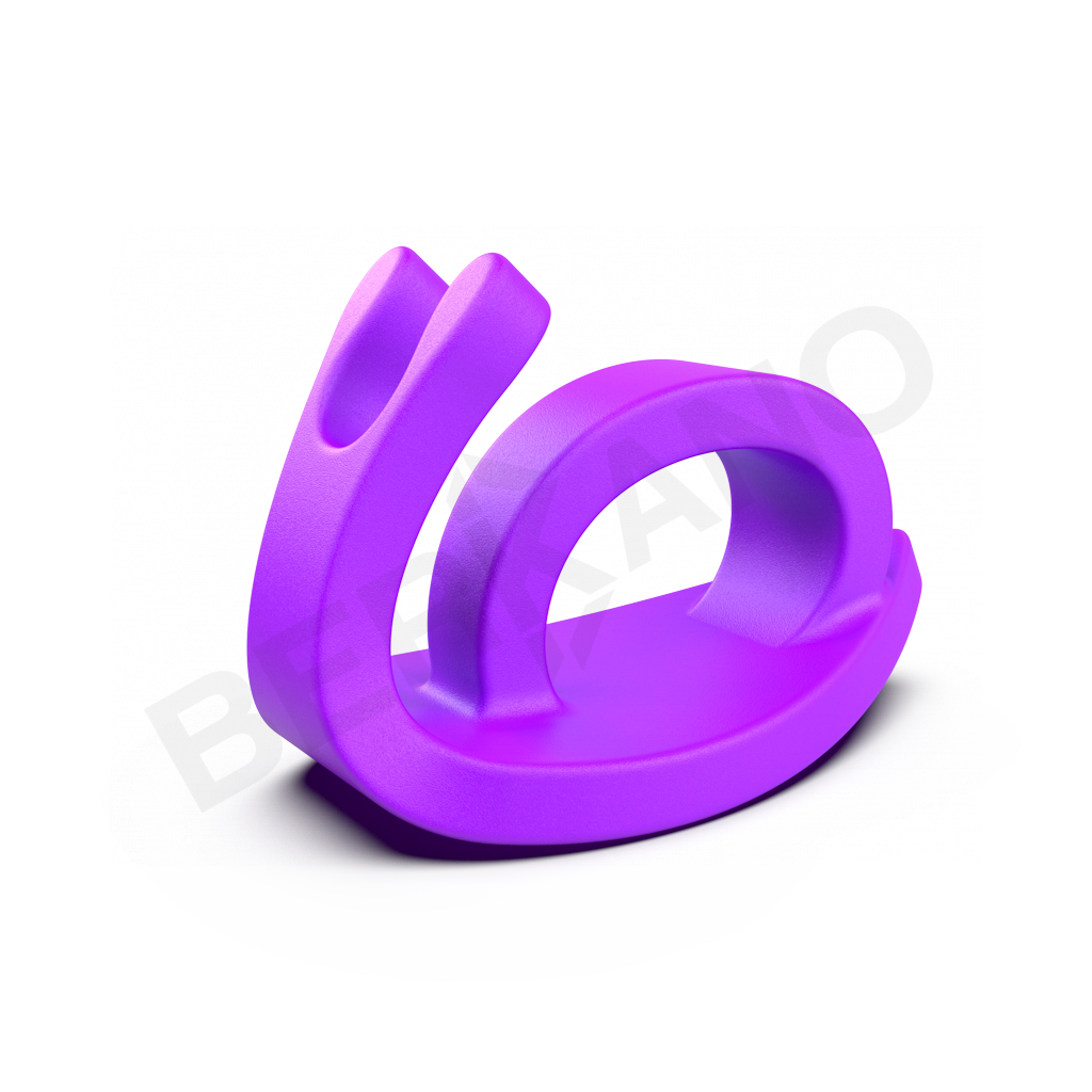 Качалка Snail сиреневого цвета - фото 1