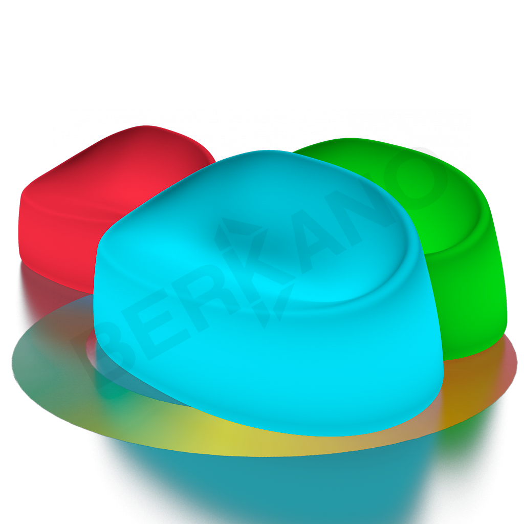Диван Smoov белого цвета RGB - фото 1