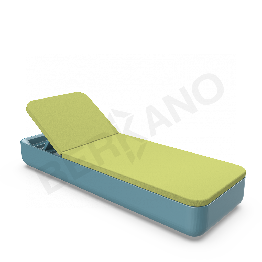 Шезлонг Grace бирюзового цвета / аксессуар зеленого цвета - фото 1