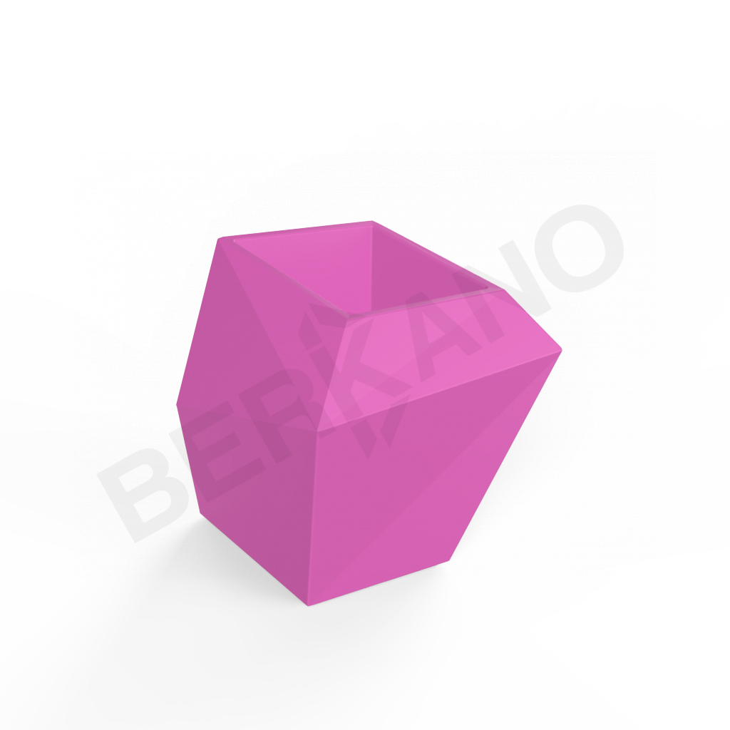 Кашпо Quaro M DB фиолетового цвета - фото 1