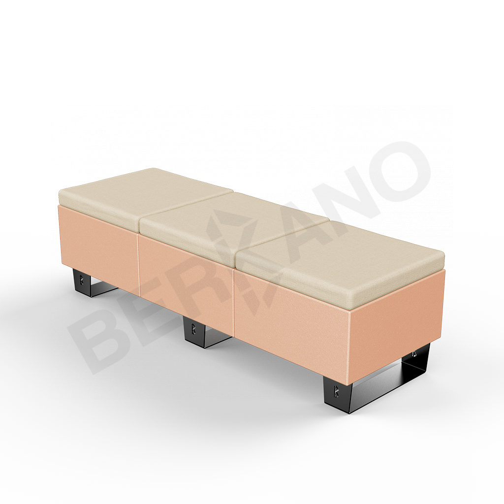 Скамейка Brick 180 Terracotta / Bone Brown - фото 1