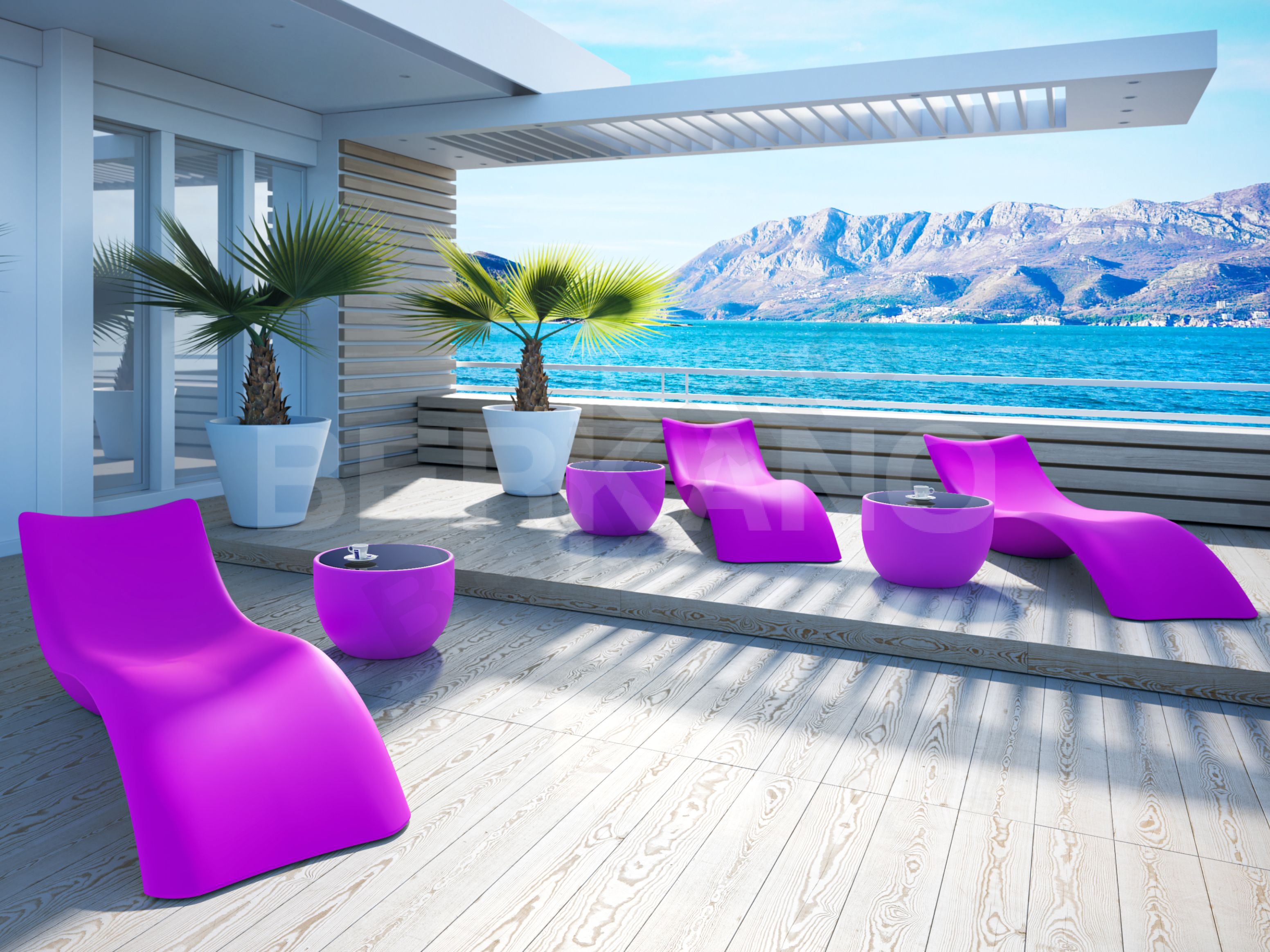 Стол Wave с стеклом Snow White Light - фото 6