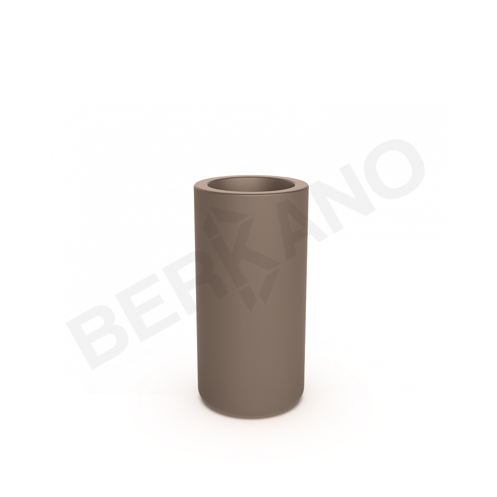 Кашпо Smoov Planter Cylinder DB кофейного цвета - фото 1