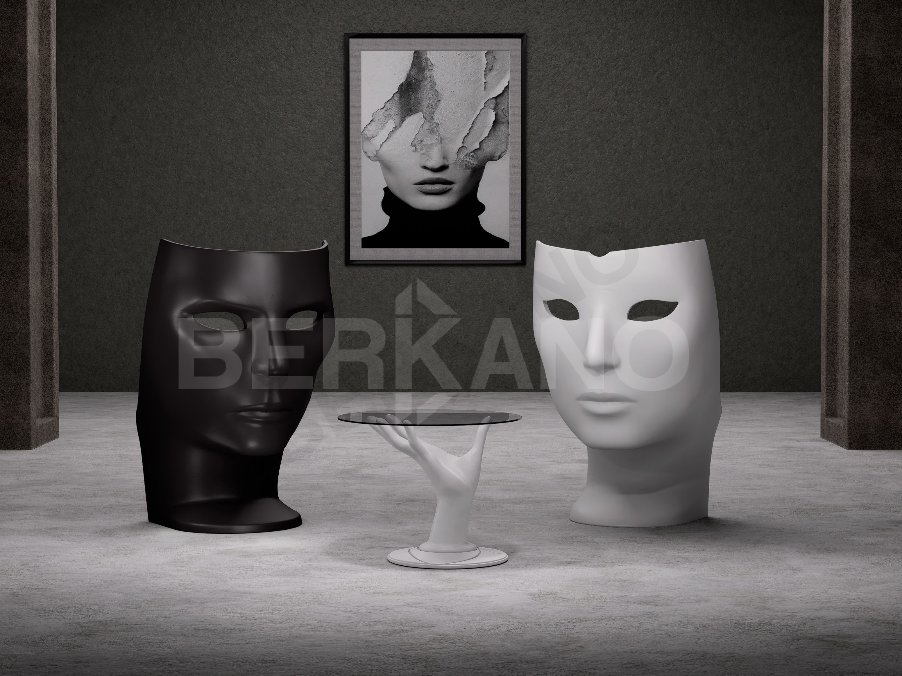 Стол SOMF белого цвета - фото 2
