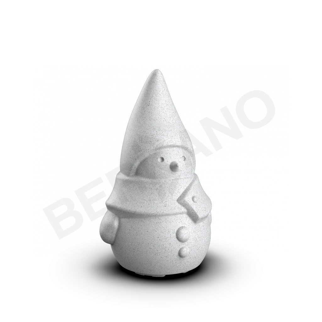 Светильник Mr. Snowman M белого цвета Granite - фото 1