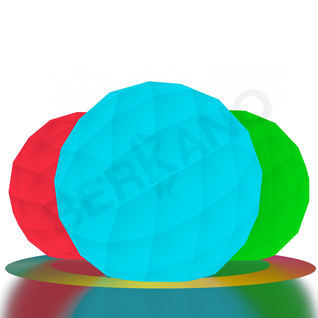 Шар Asteri 80 белого цвета RGB ACC подсветка перезаряжаемая - фото 1