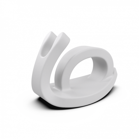 Качалка Snail белого цвета