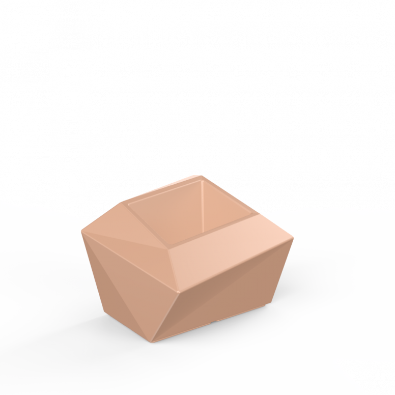 Кашпо Quaro S Terracotta