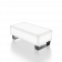 Скамейка Brick 120 белого цвета 