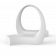 Скамья Track Arc белого цвета