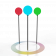 Шар Balloon 40 белого цвета RGB