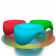 Светящийся стол Smoov белого цвета RGB