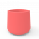 Кашпо Grace planter 110 DB красного цвета