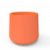 Кашпо Grace planter 110 DB оранжевого цвета