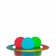 Шар Orby 20 белого цвета RGB