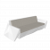Диван Quaro с подушками белого цвета / аксессуар Light grey